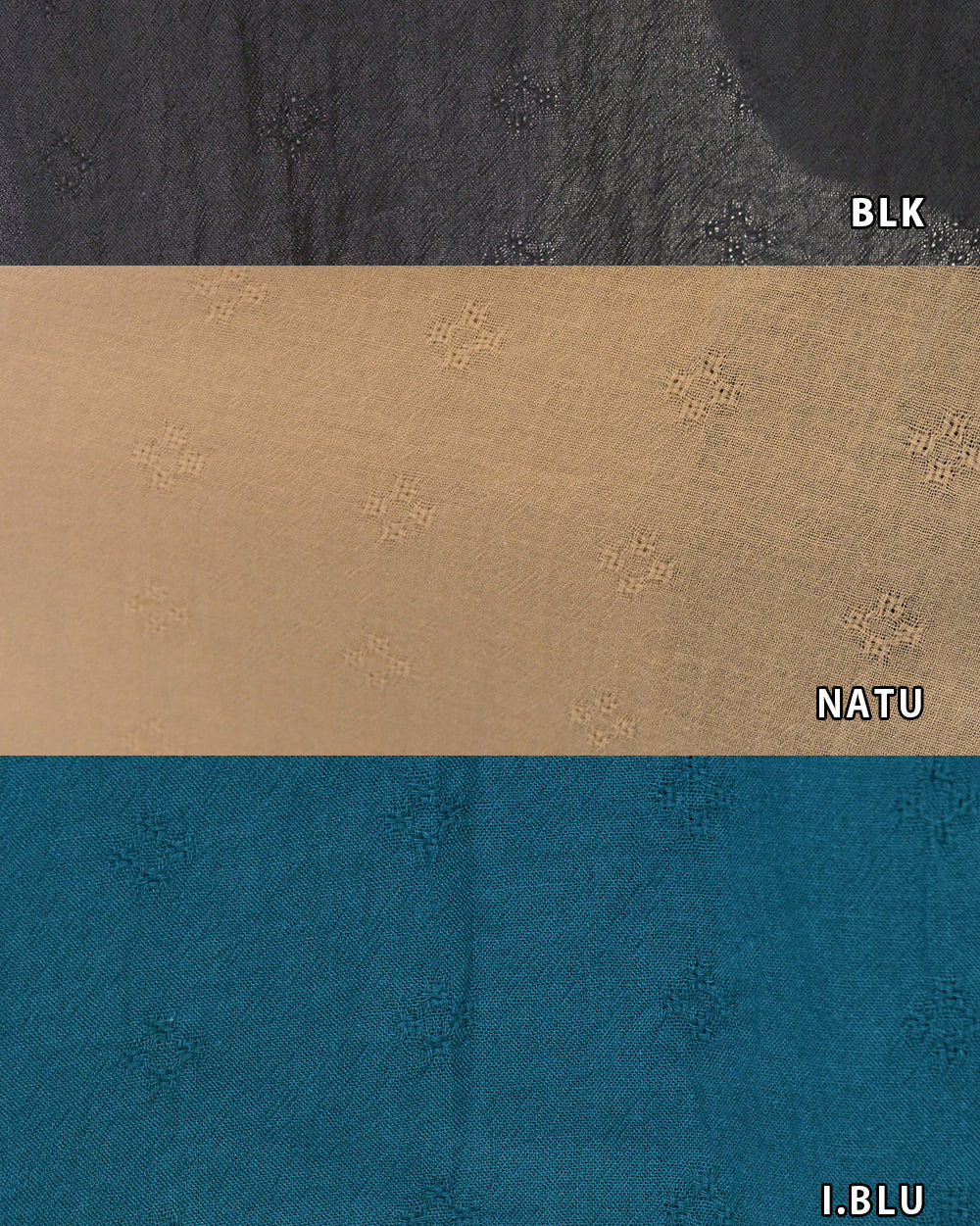 ドビー布帛ギャザーカーデ
