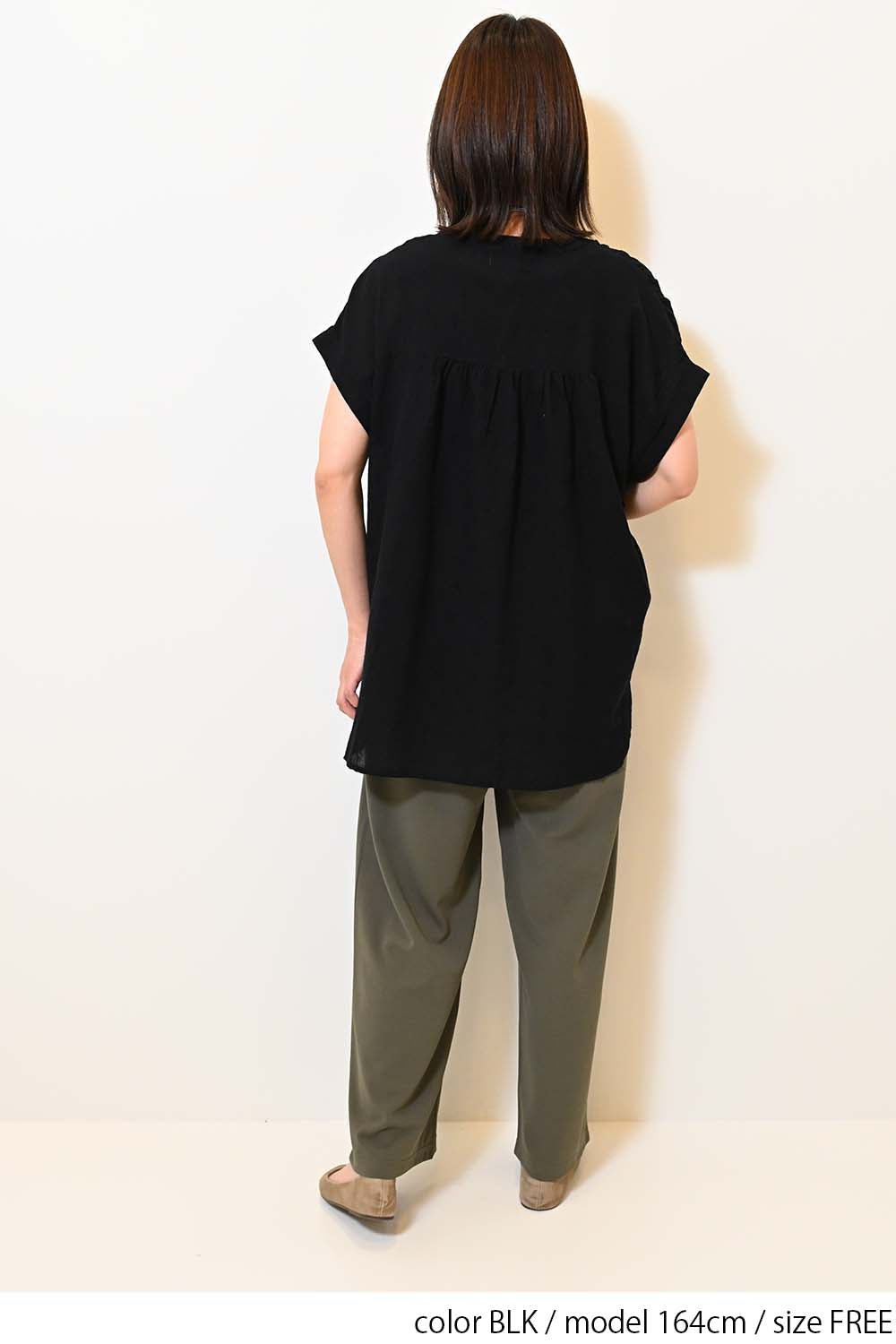 なないろパンジー様、専用【702】ファスナージャケット【703】　半袖チュニック まとめ買いクーポン対象／≪SALE≫ドビースキッパーギャザー