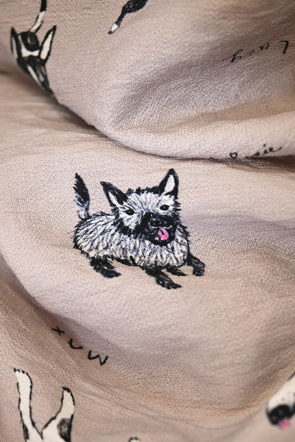 【新品】OVERCOAT 25AW犬プリント 長袖シャツ グレー系 ≪SALE≫イヌ図鑑総柄シャツ – HEART MARKET