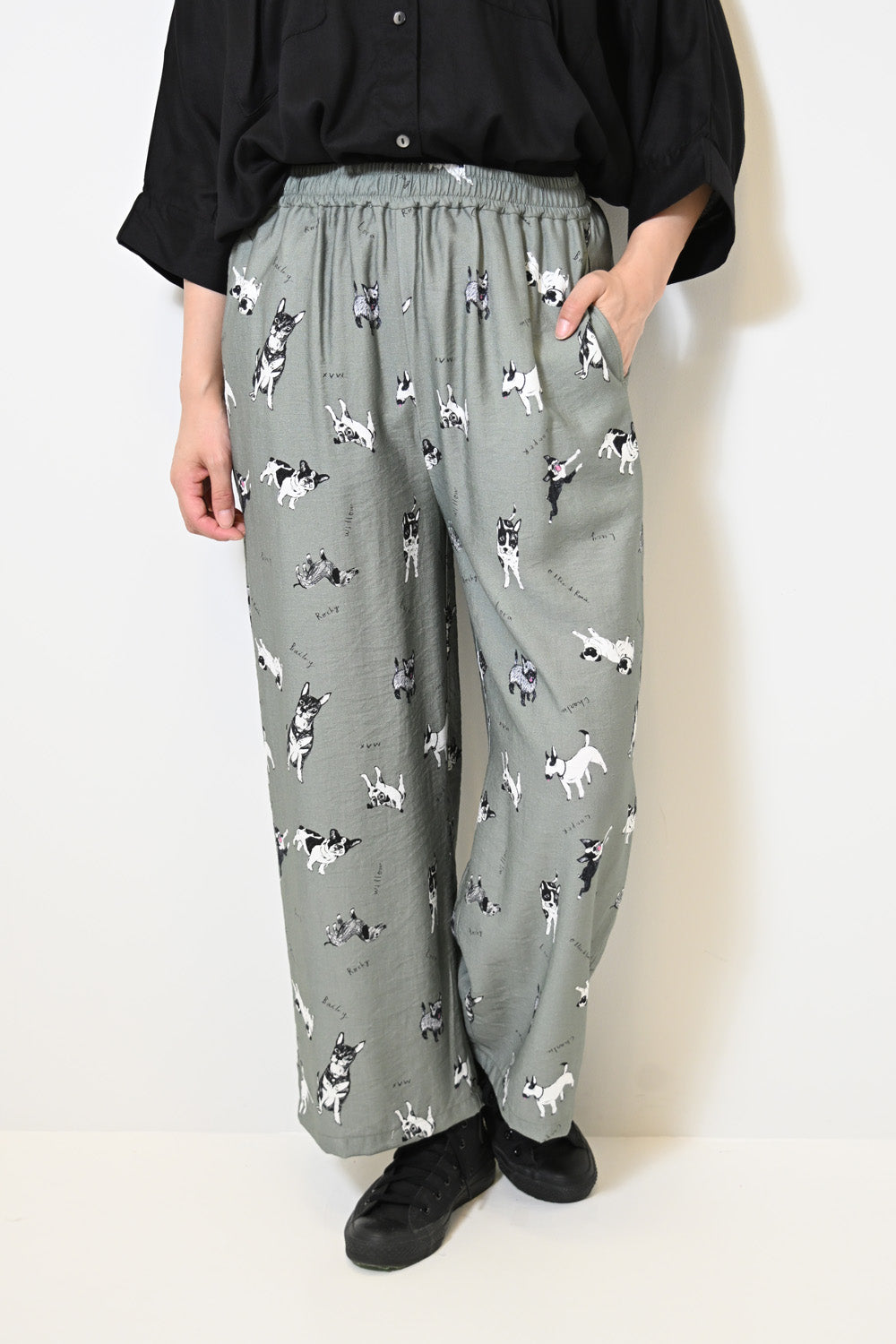 セール】ポルカドットパンツ【ウォッシャブル】（その他パンツ
