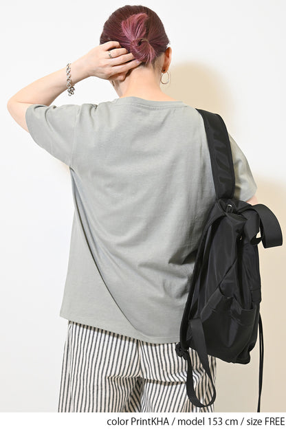 ≪SALE≫Camera Dog Print Tee