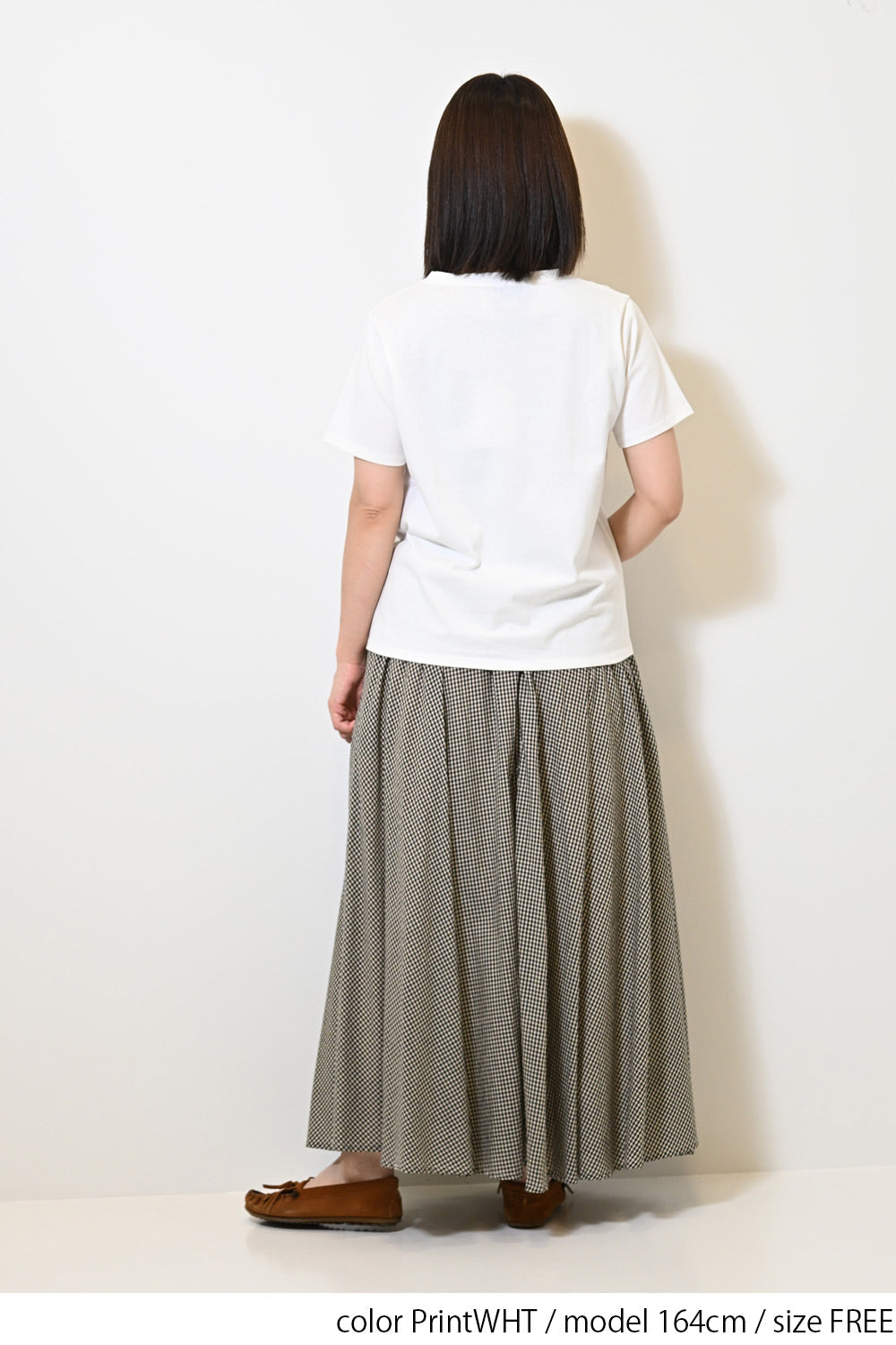 きつねとくまプリントTEE