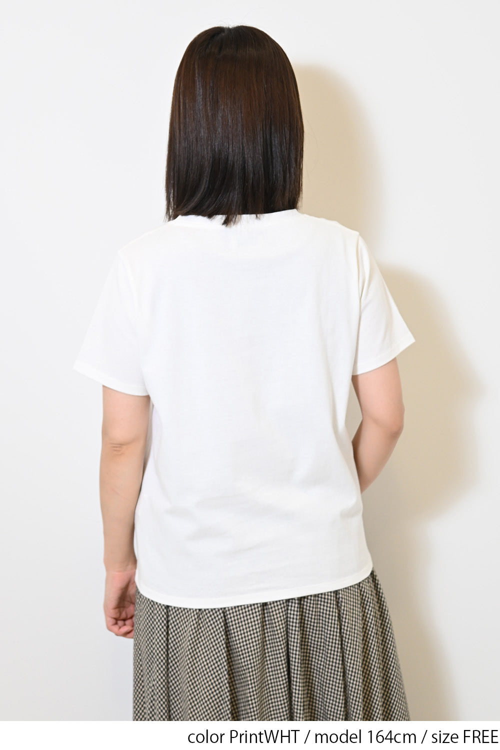 きつねとくまプリントTEE