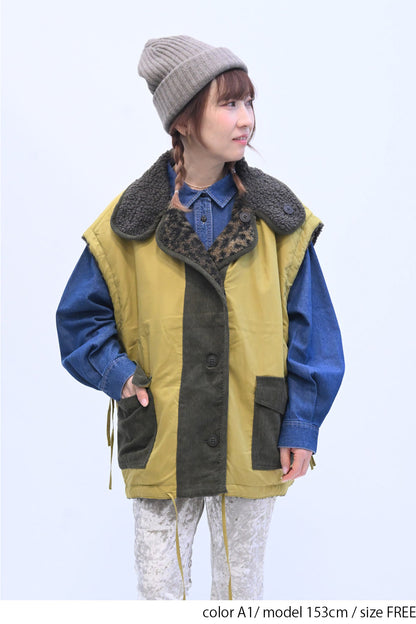 ≪SALE≫ DENIM Shirt with Printed Hem