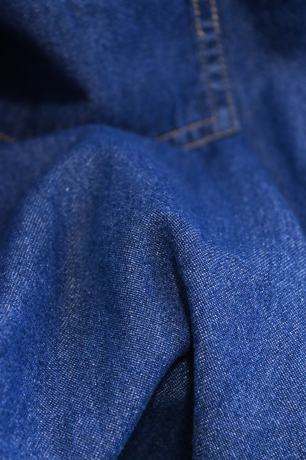 ≪SALE≫ DENIM Shirt with Printed Hem