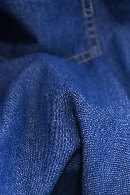 ≪SALE≫ DENIM Shirt with Printed Hem