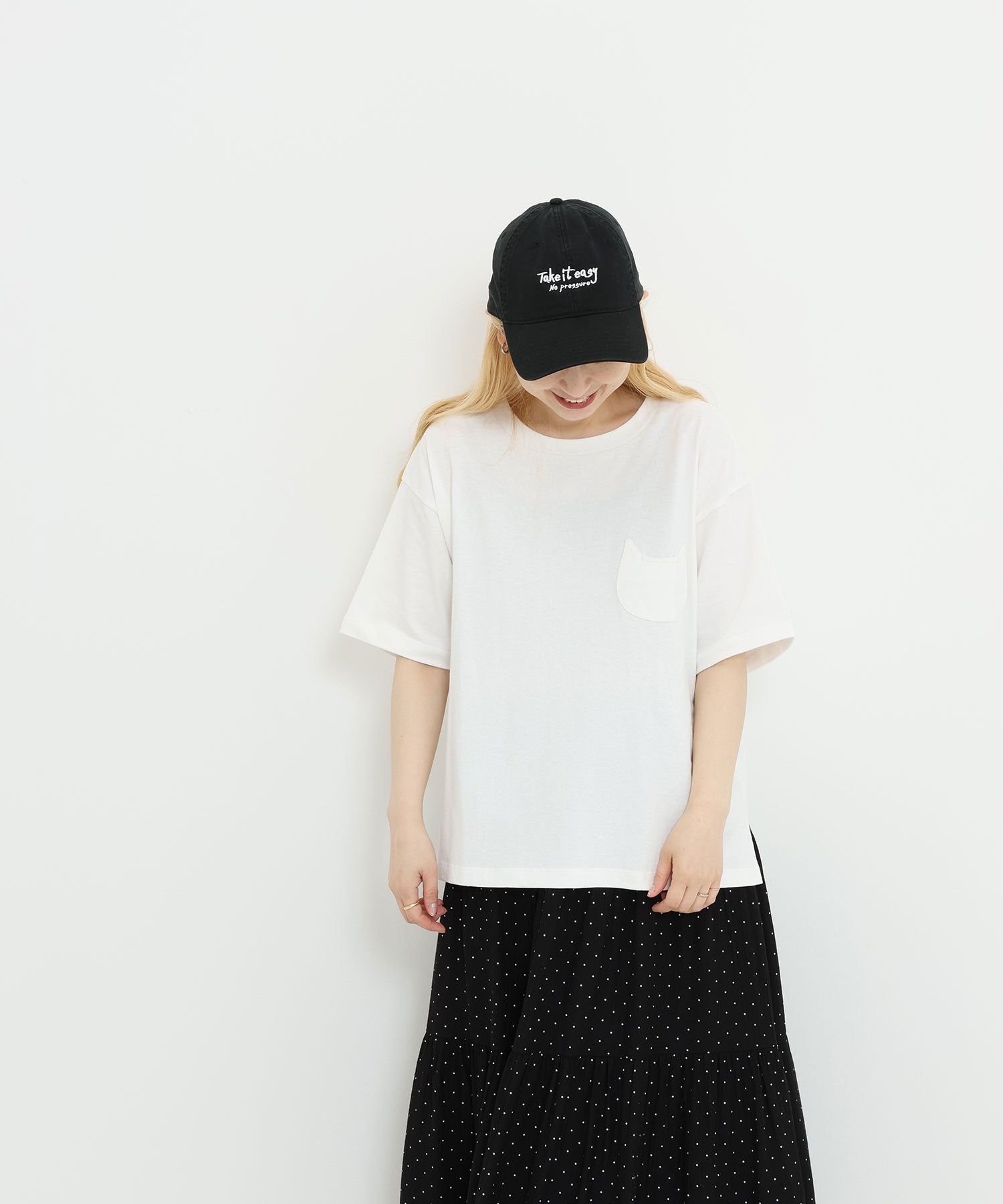 ホワイト / 154cm / FREE