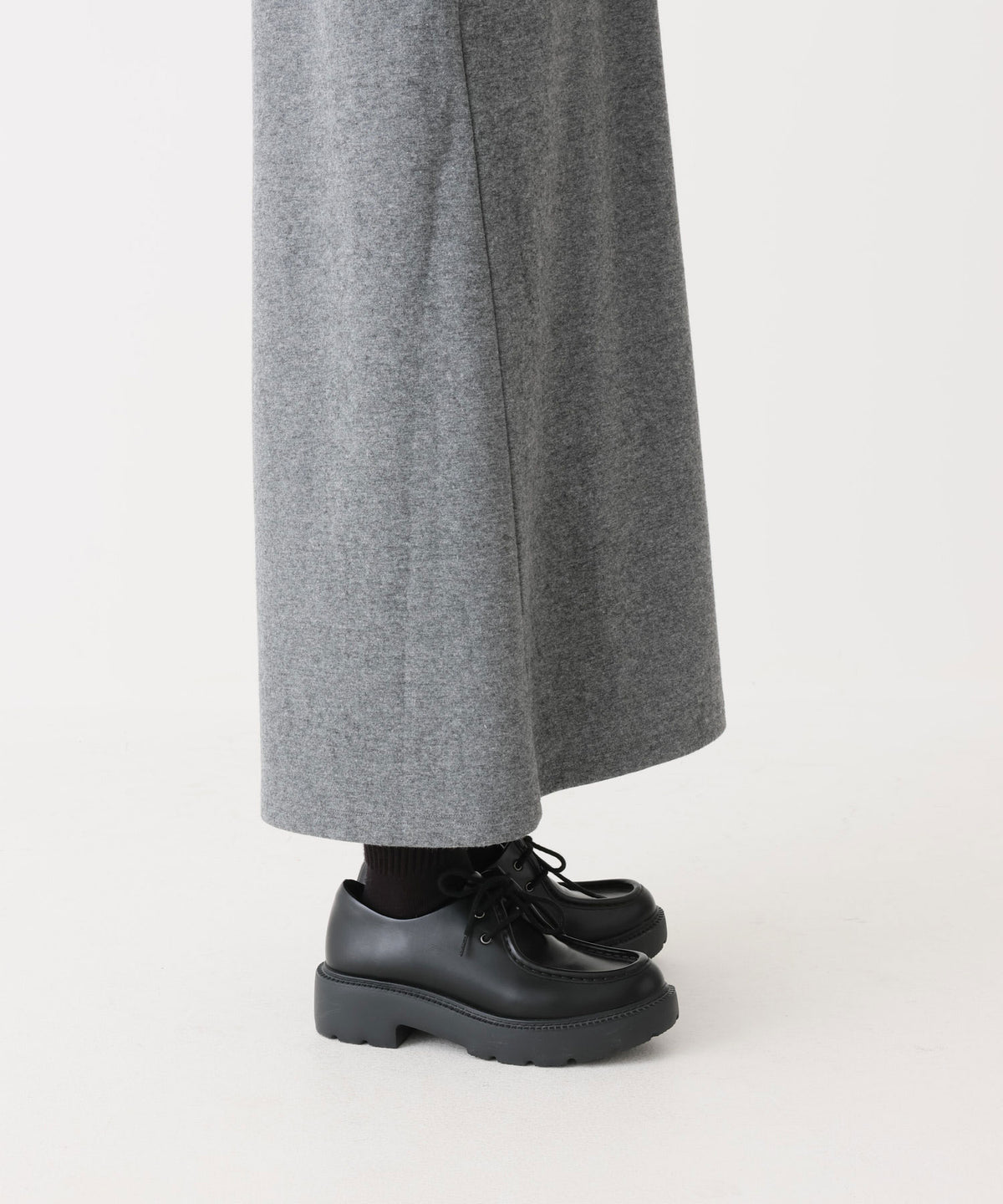 《近日発売》ニット衿ワンピース