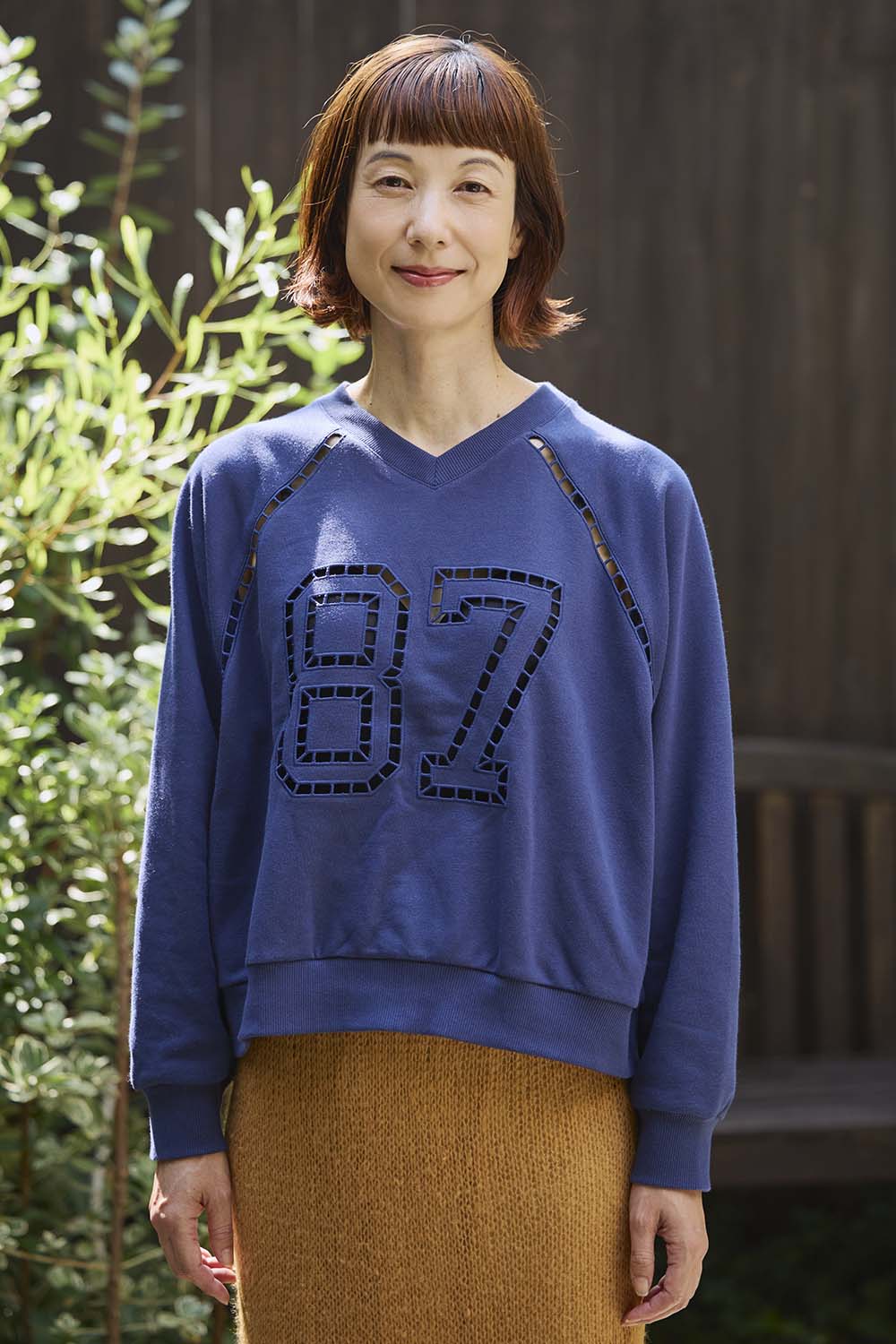 ≪SALE≫ 【charmmy】 Lace Number Sweatshirt