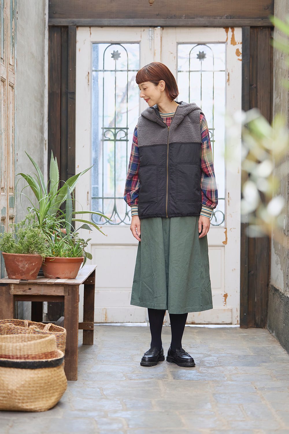≪SALE≫Ripstop Jumper Skirt