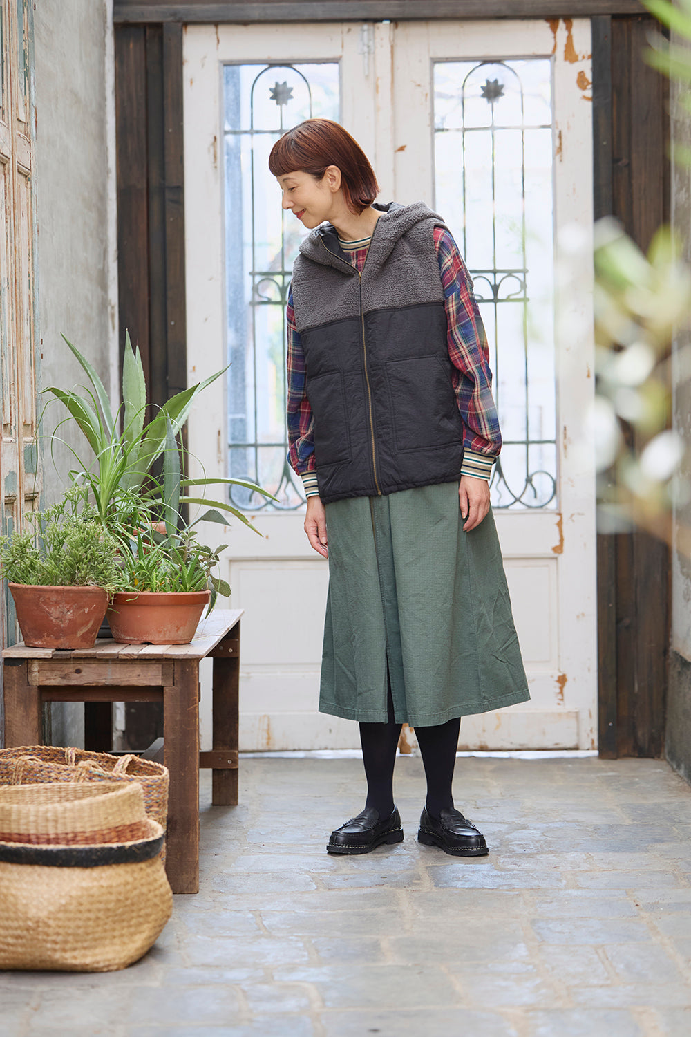 ≪SALE≫Ripstop Jumper Skirt