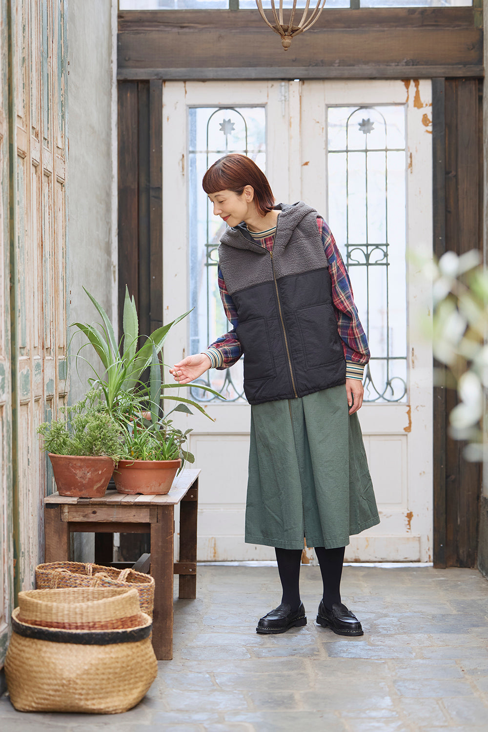 ≪SALE≫Ripstop Jumper Skirt