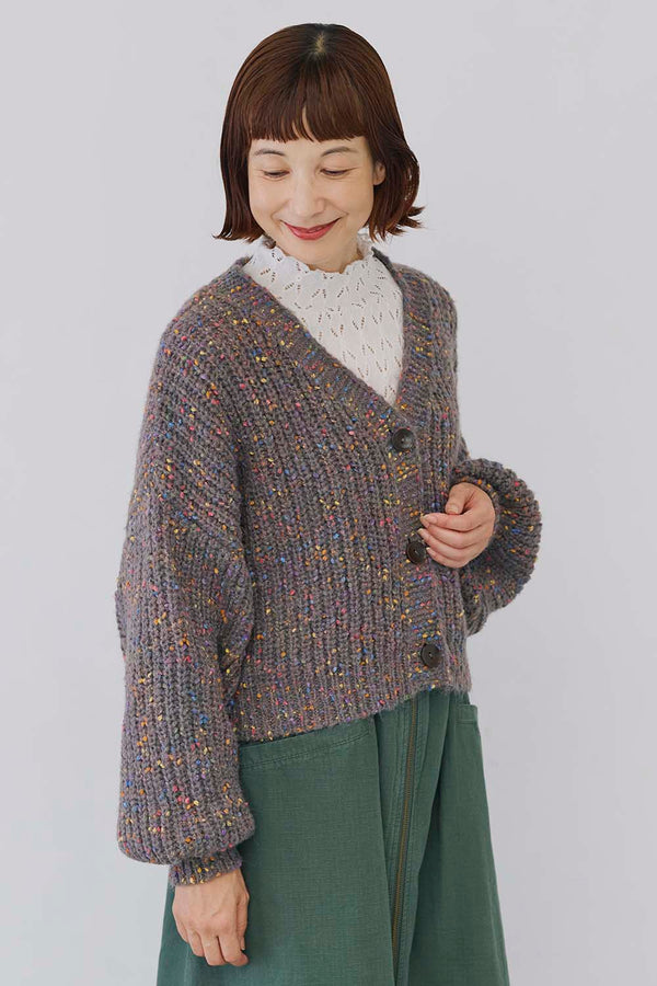 ≪SALE≫ 【charmmy】 Colorful Knit Cardigan