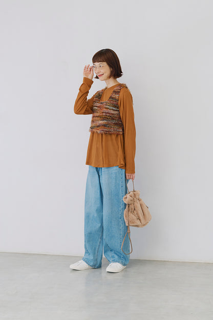 イージーカーブデニムパンツ