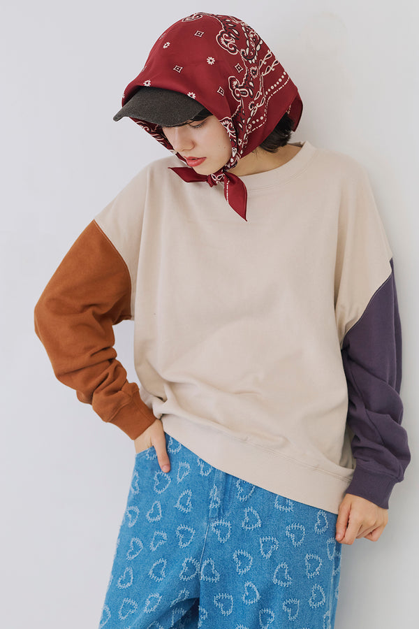 ≪SALE≫ OE Fleece Loose Pullover