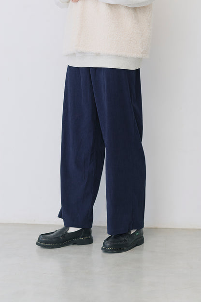 カットコーデュロイイージーカーブパンツ