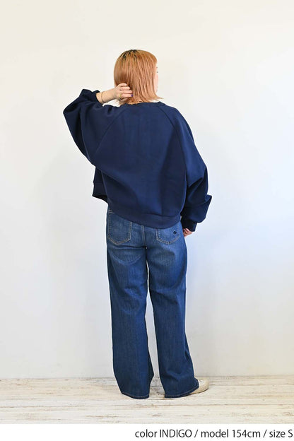 やわらかイージーワイドデニム+3cm