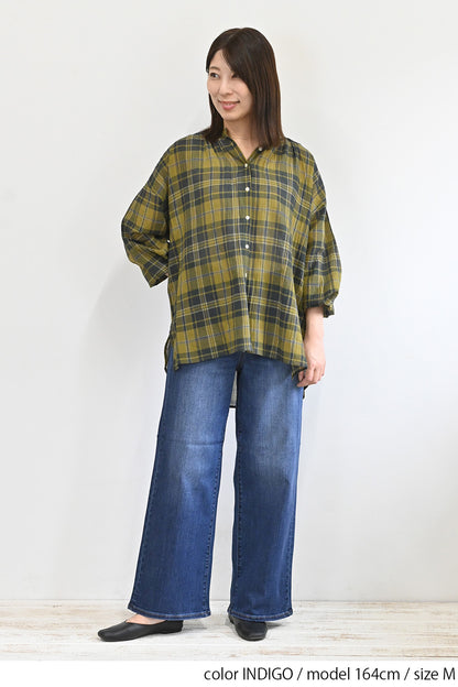 やわらかイージーワイドデニム