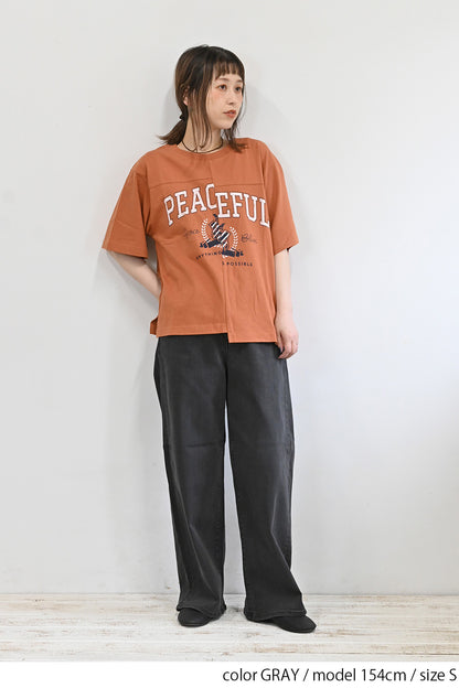 やわらかイージーワイドデニム