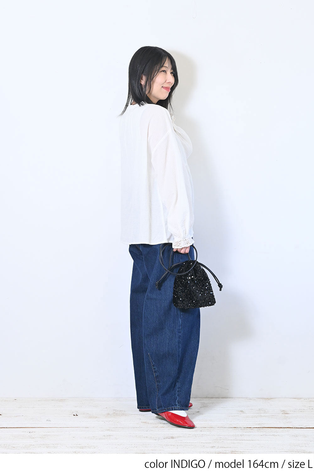 イージーカーブデニムパンツ
