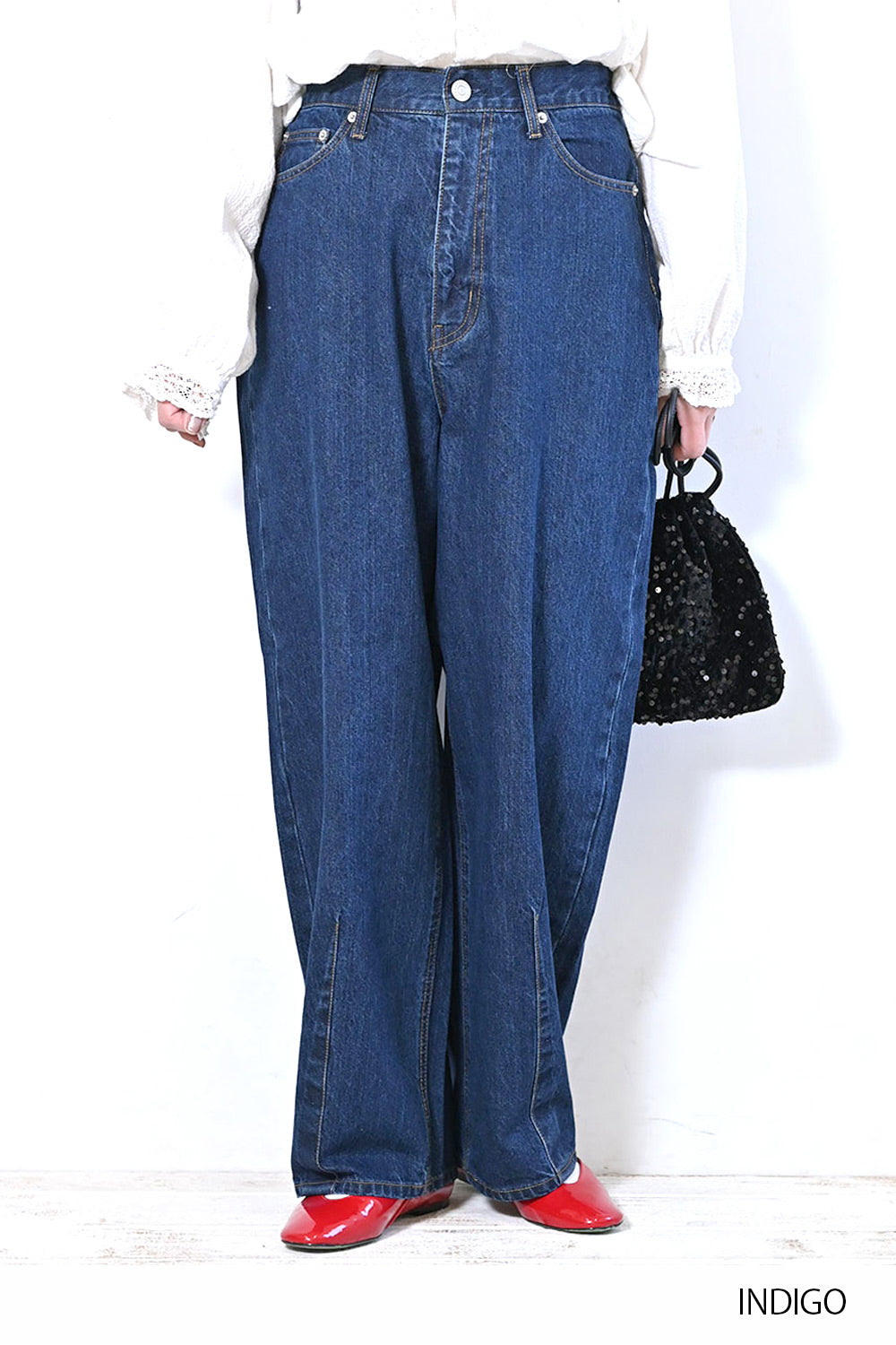 イージーカーブデニムパンツ