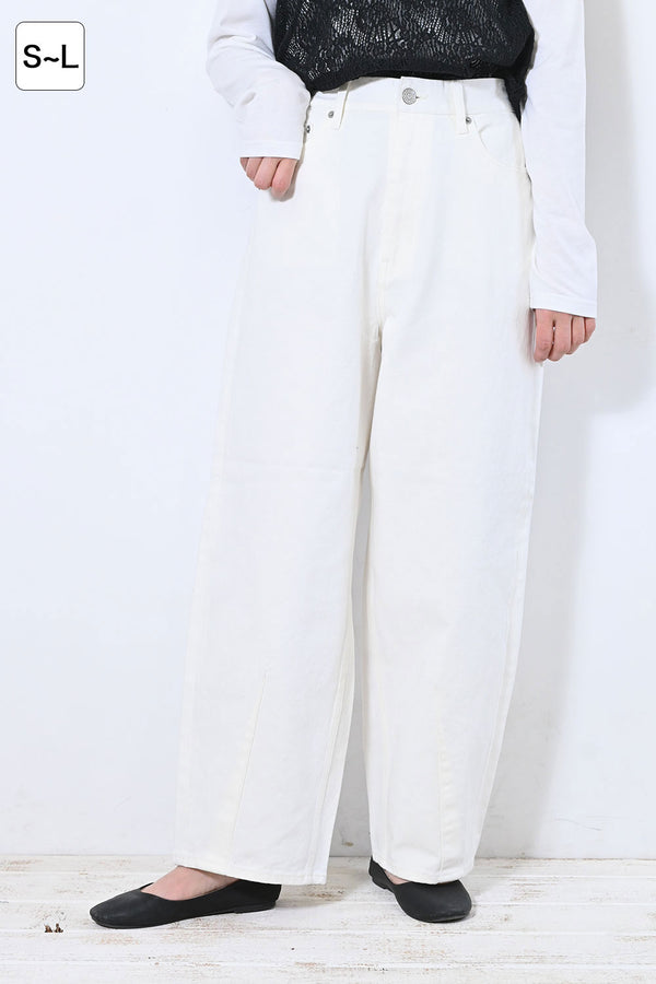 WHITE / 164cm / L
