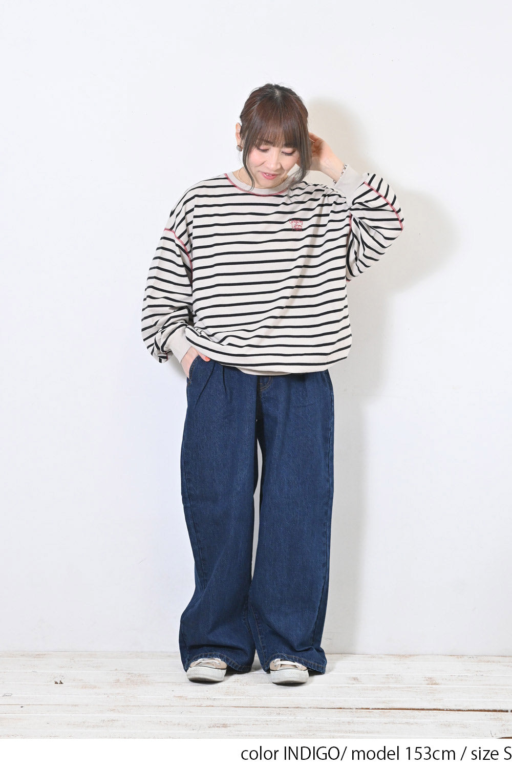 ≪SALE≫Easy Tuck Wide Pants