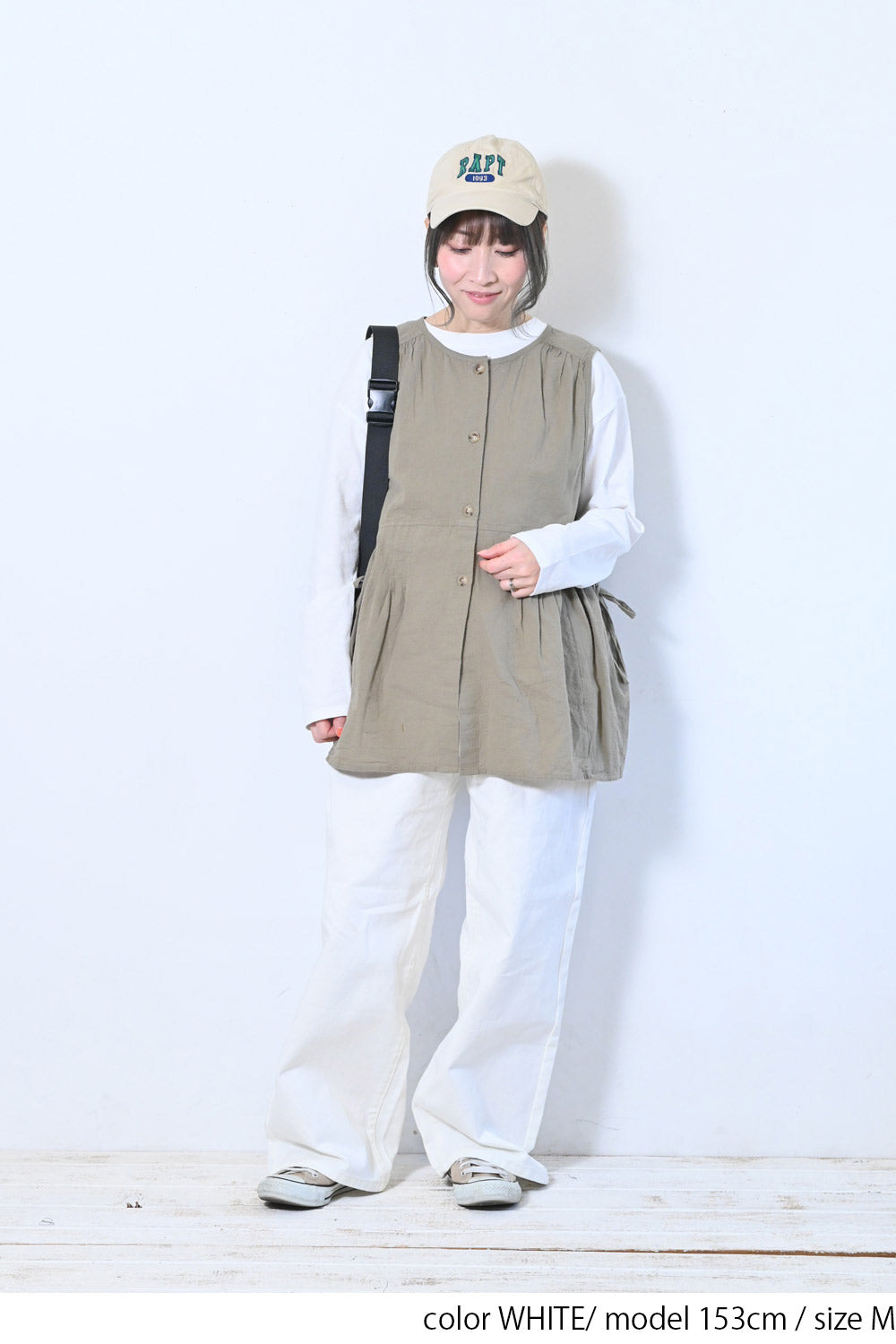WHITE / 153cm / M