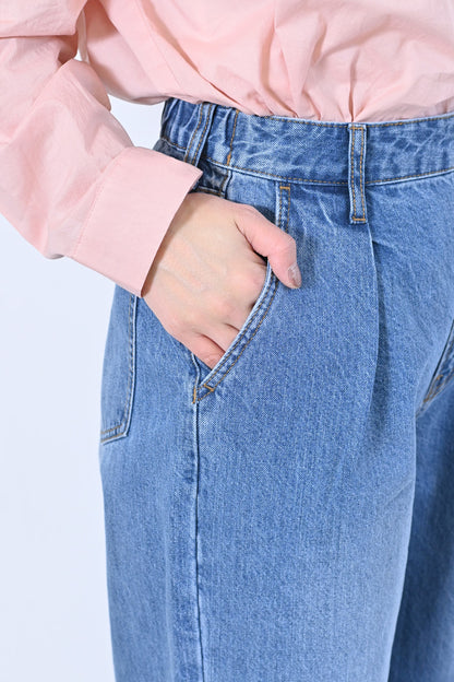 ≪SALE≫Easy Tuck Wide Pants