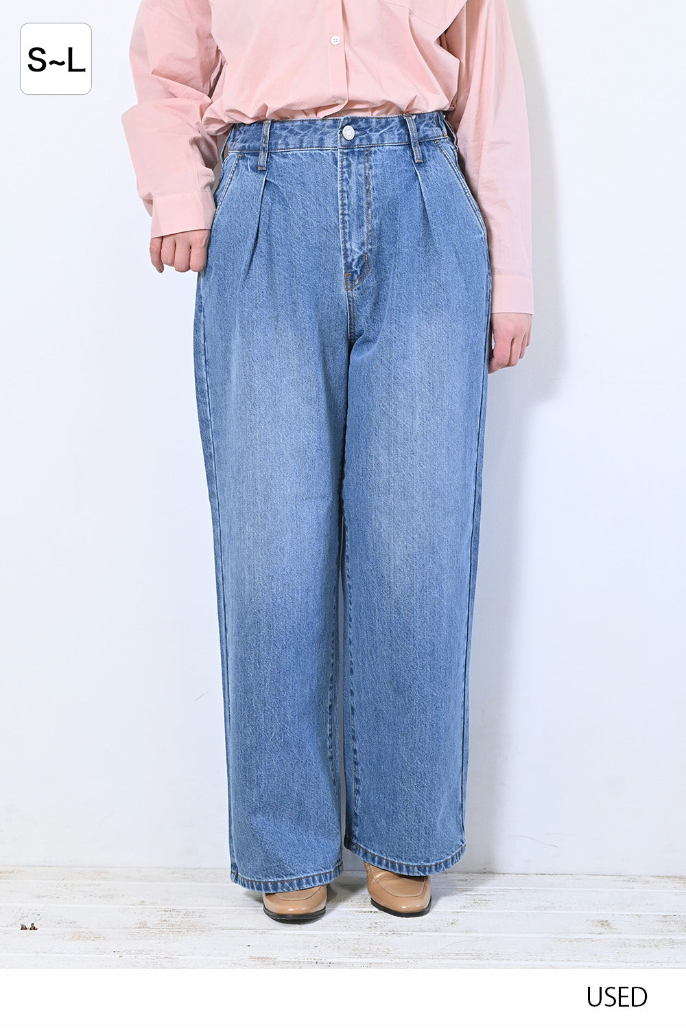 ≪SALE≫Easy Tuck Wide Pants