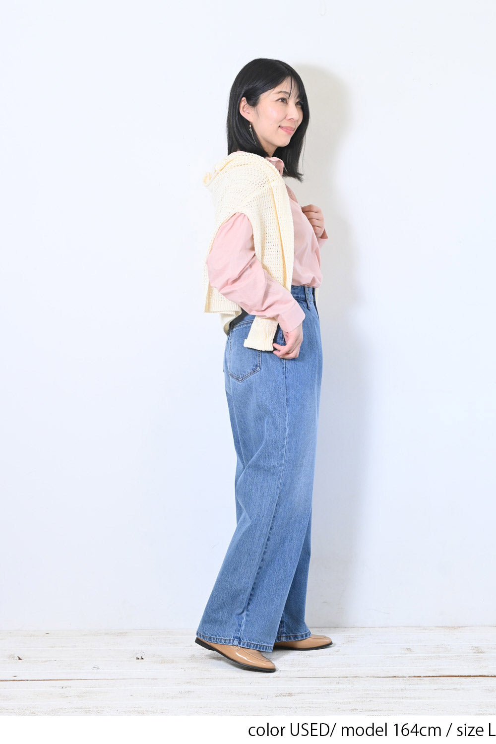 ≪SALE≫Easy Tuck Wide Pants