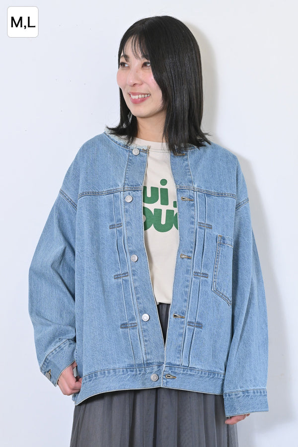 ≪SALE≫No-Collar G-Jacket