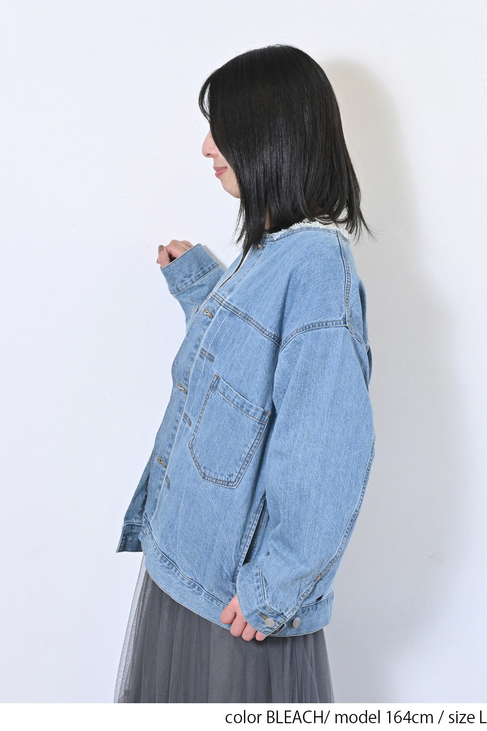 ≪SALE≫No-Collar G-Jacket