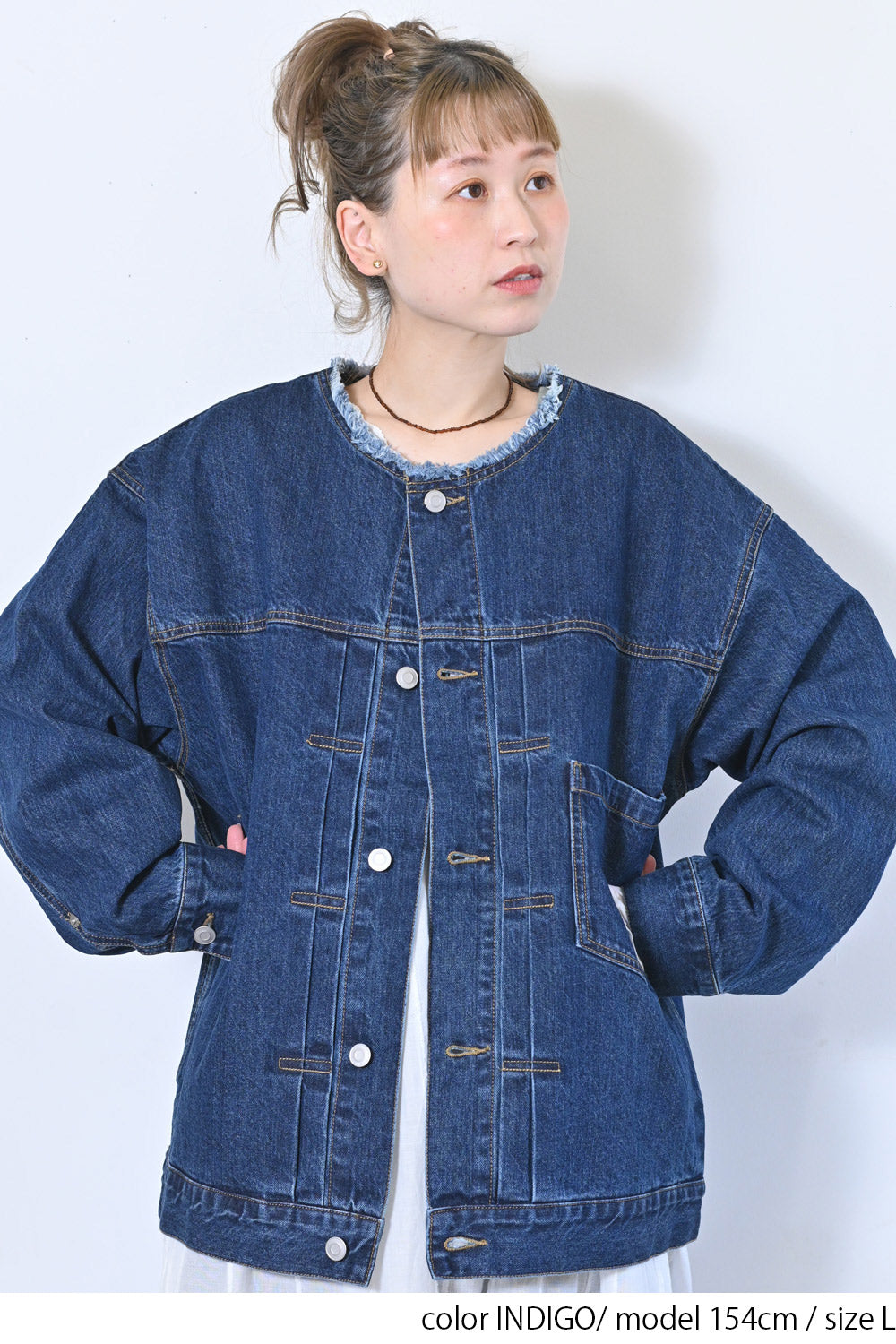 ≪SALE≫No-Collar G-Jacket
