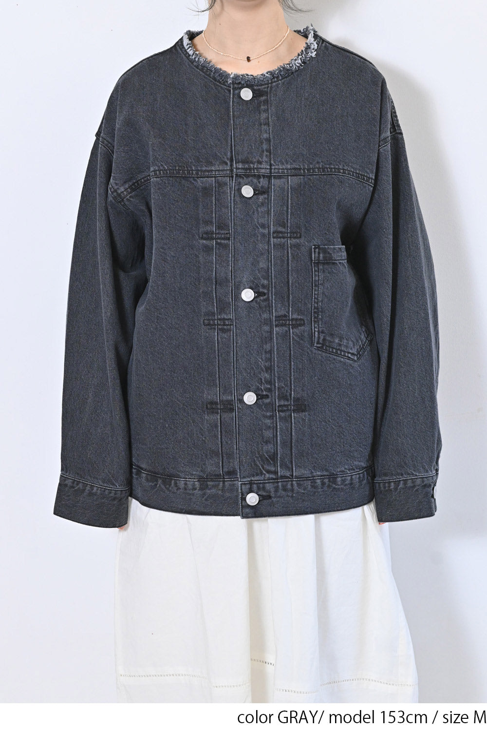 ≪SALE≫No-Collar G-Jacket