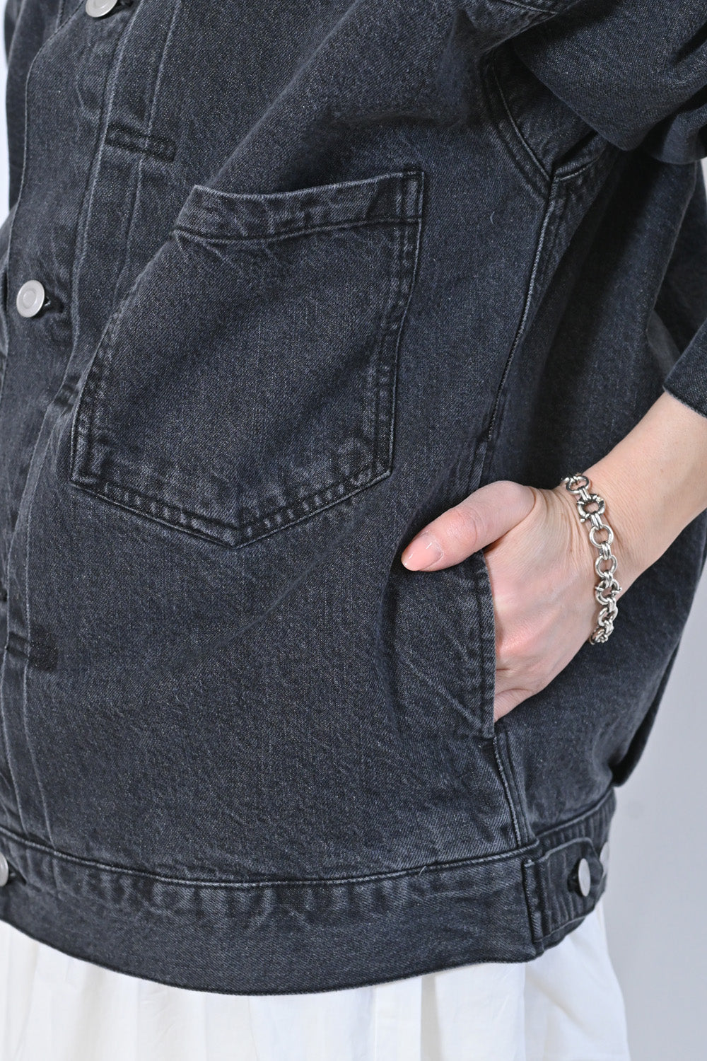 ≪SALE≫No-Collar G-Jacket