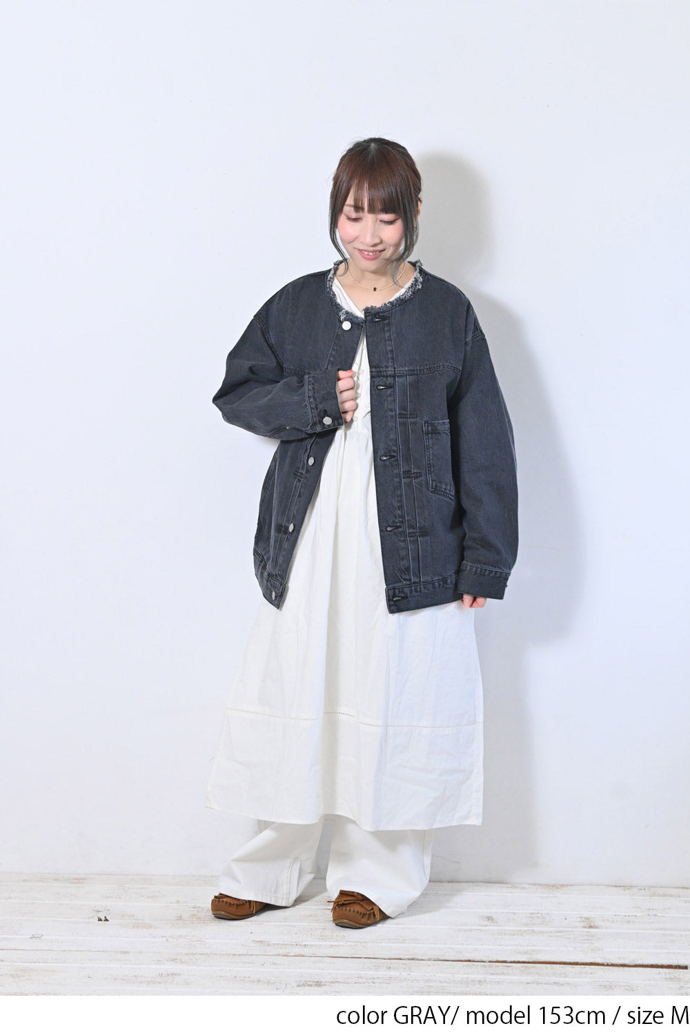 ≪SALE≫No-Collar G-Jacket