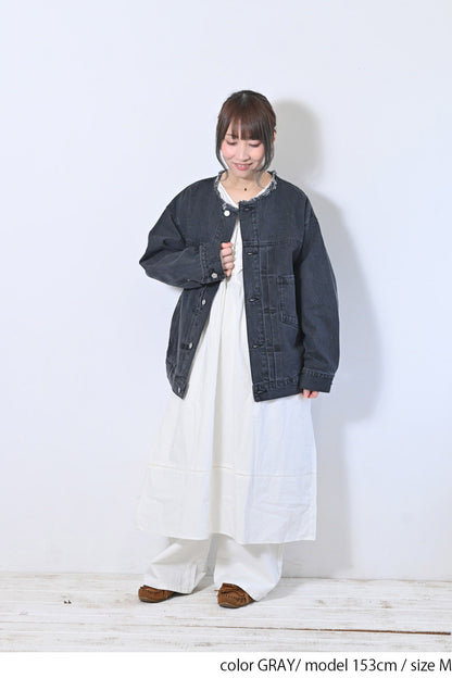 ≪SALE≫No-Collar G-Jacket