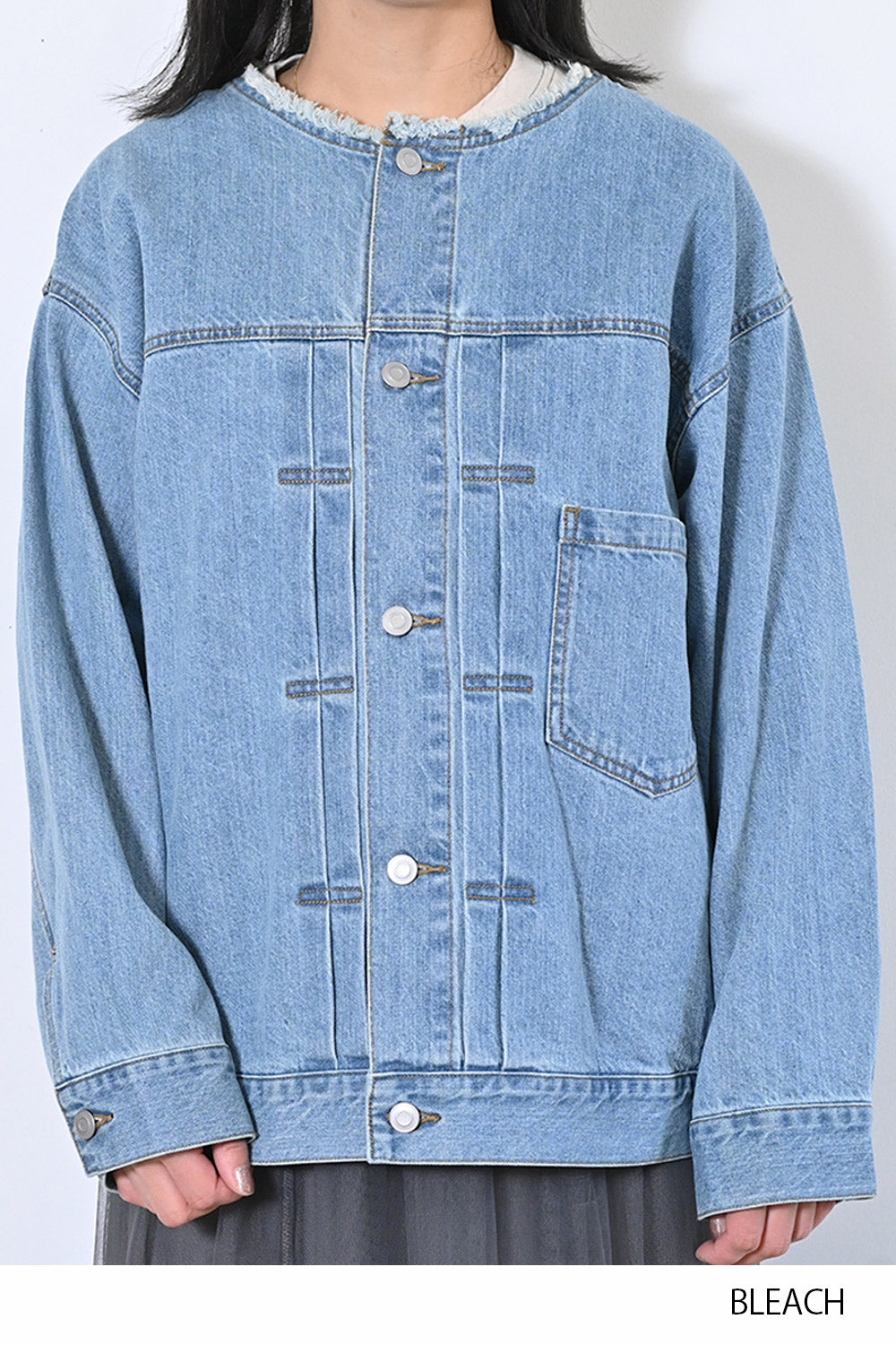 ≪SALE≫No-Collar G-Jacket