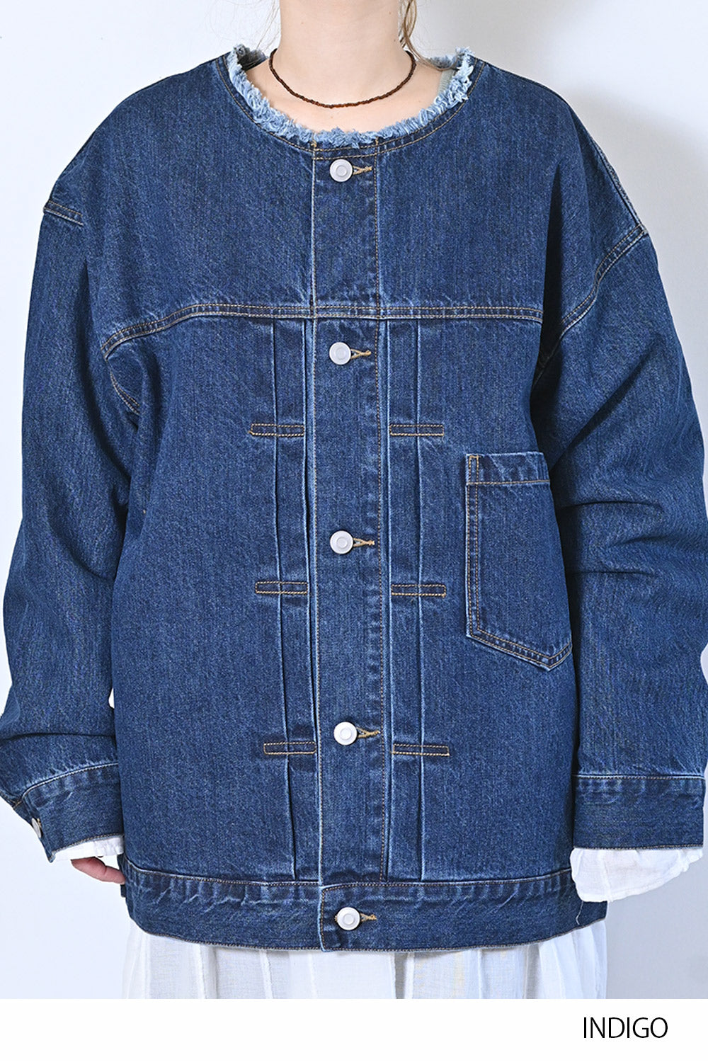 ≪SALE≫No-Collar G-Jacket
