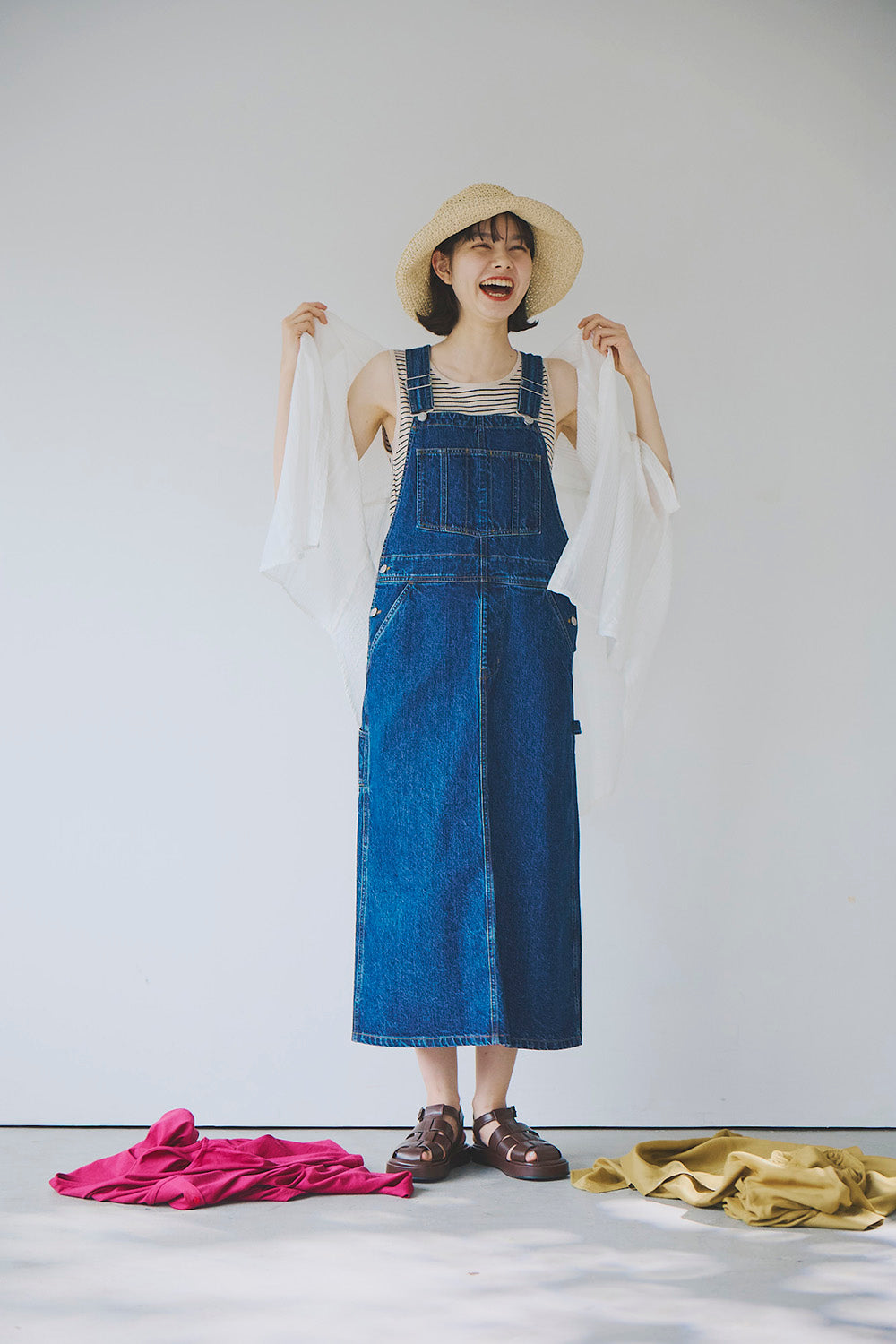 デニムジャンパースカート ジャンパースカート デニムジャンパースカート : ZOZOTOWN Yahoo