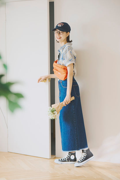 イージーデニムスカート