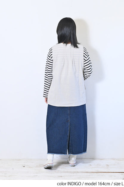 イージーデニムスカート
