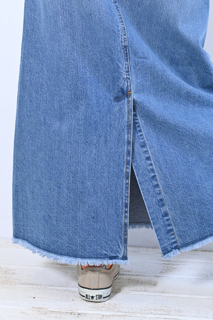 イージーデニムスカート