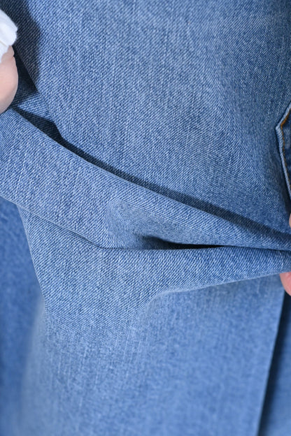 イージーデニムスカート