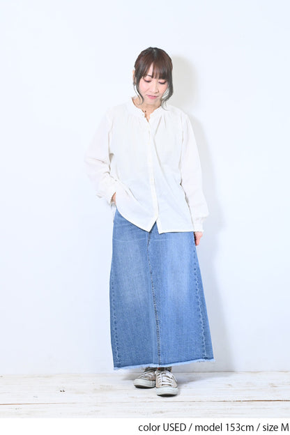 イージーデニムスカート