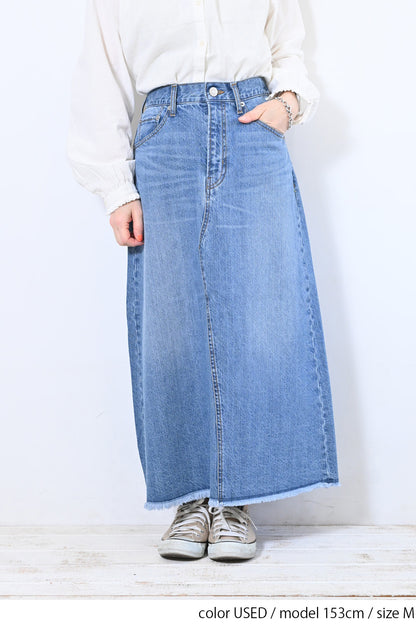イージーデニムスカート