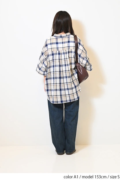 イージーストレートデニムパンツ