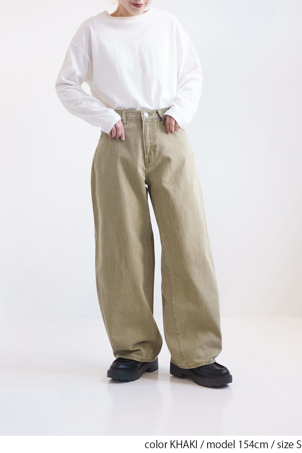 イージーバレルパンツ