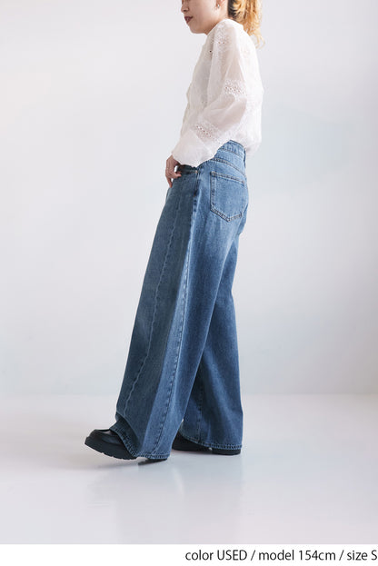 ワイドバレルパンツ